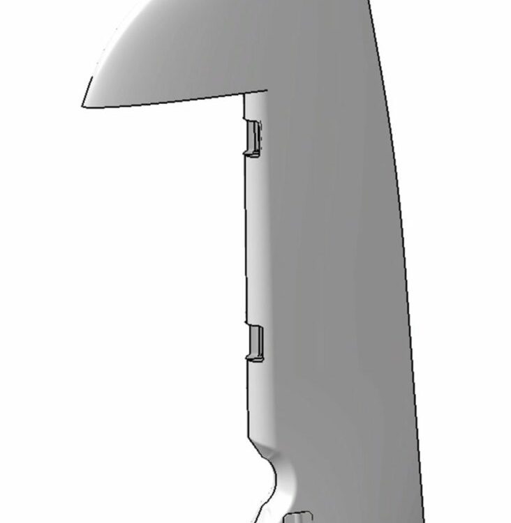 Seitenruder FUNRAY gebaut (ohne Dekor) | Multiplex | # 1-00122