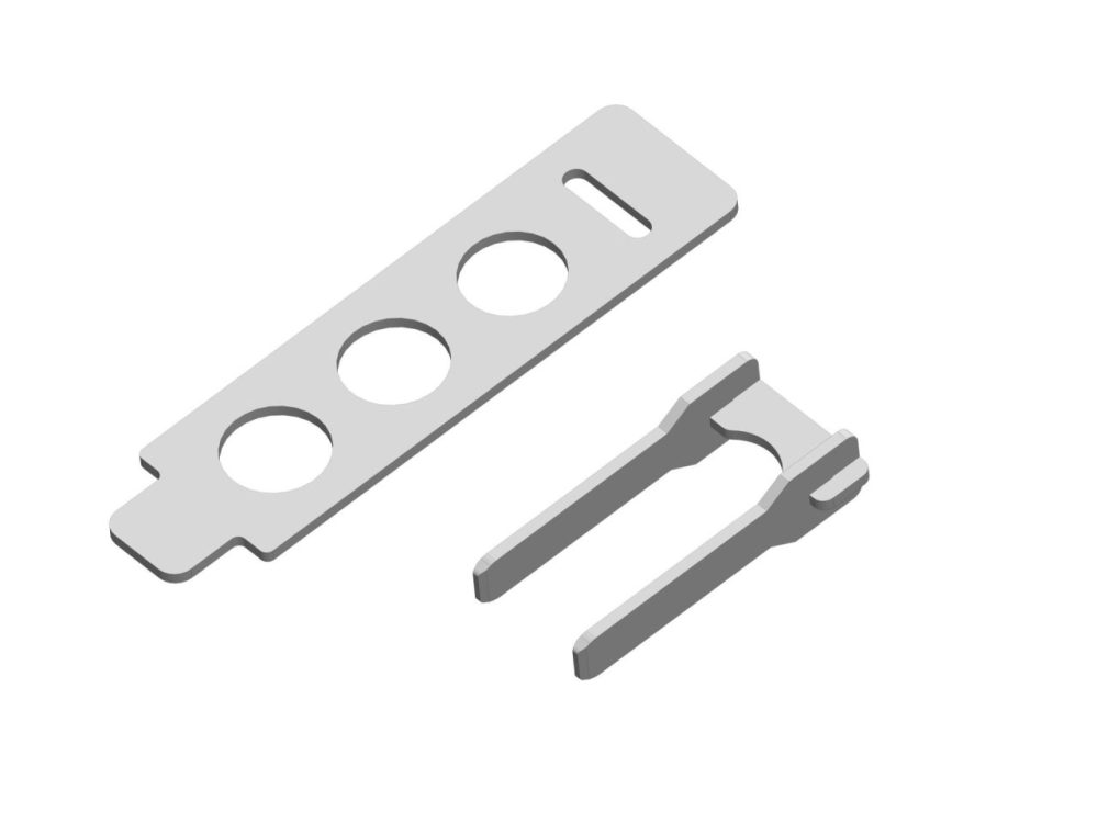 Akkuhalterung u.Flächenarretierung AcroMaster Pro | Multiplex | # 1-00852