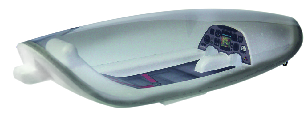 Klarsichthaube Lentus (komplett wie RR) | Multiplex | # 1-01467