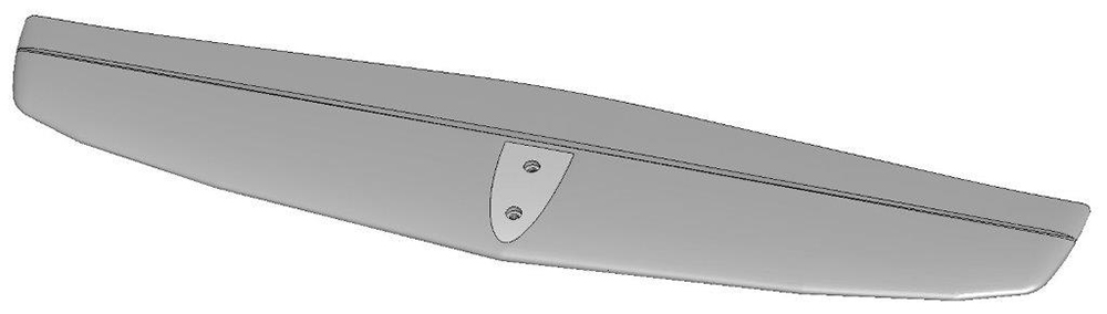Höhenleitwerk Lentus gebaut (ohne Dekor) | Multiplex | # 1-01469