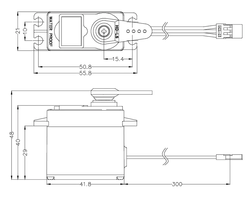 Servo HS-646WP #115646