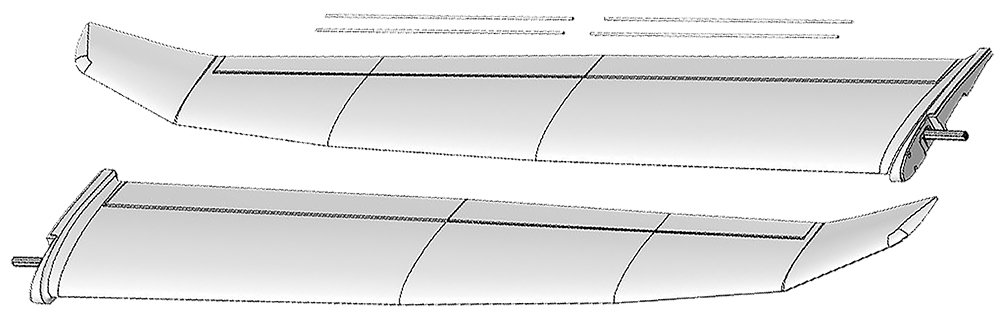 RR Tragflächen Heron | Multiplex | # 224358