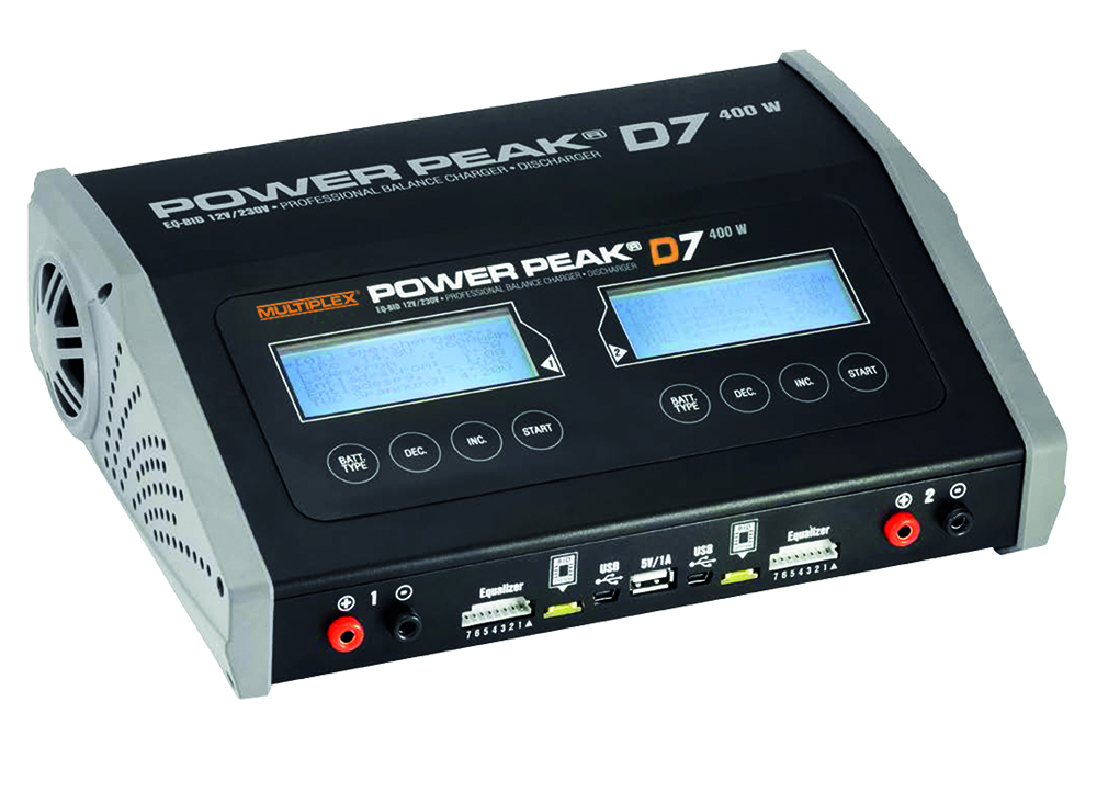 POWER PEAK D7 EQ-BID 12V/230V | Multiplex | # 308129