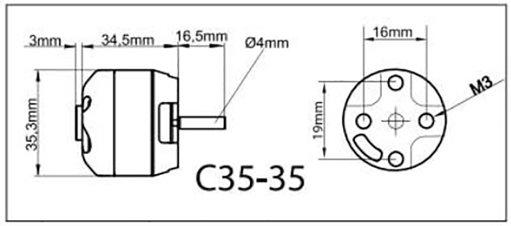ROXXY BL Outrunner C35-36-950kV | Multiplex | # 315081