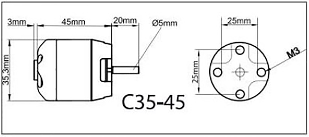 ROXXY BL Outrunner C35-48-1150kV | Multiplex | # 315082