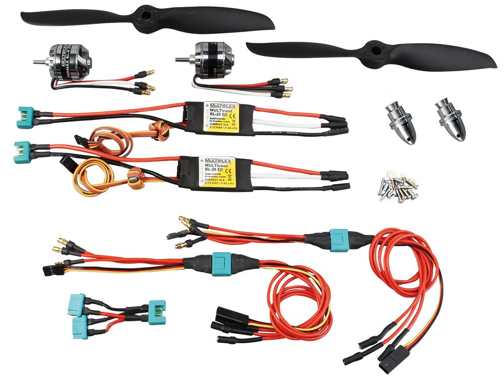 Antriebssatz TwinStar BL-NEU 9/2015 | Multiplex | # 332619