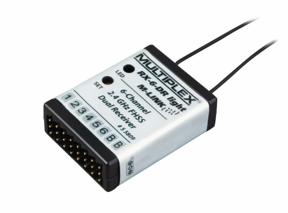 Multiplex Empfänger RX-6-DR light M-LINK 2,4 GHz | #  55809