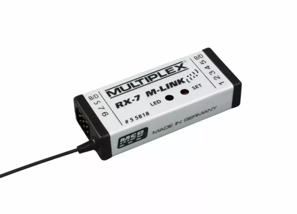 Multiplex Empfänger RX-7 M-LINK 2,4 GHz | # 55818