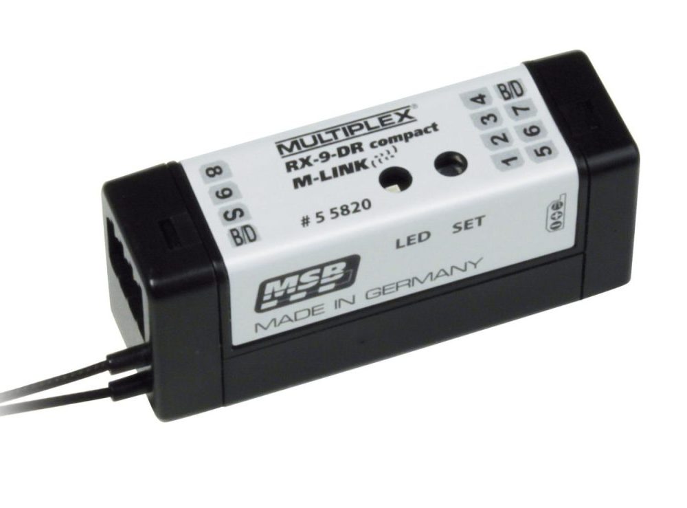 Empfänger RX-9-DR compact M-LINK 2,4 GHz | Multiplex | # 55820