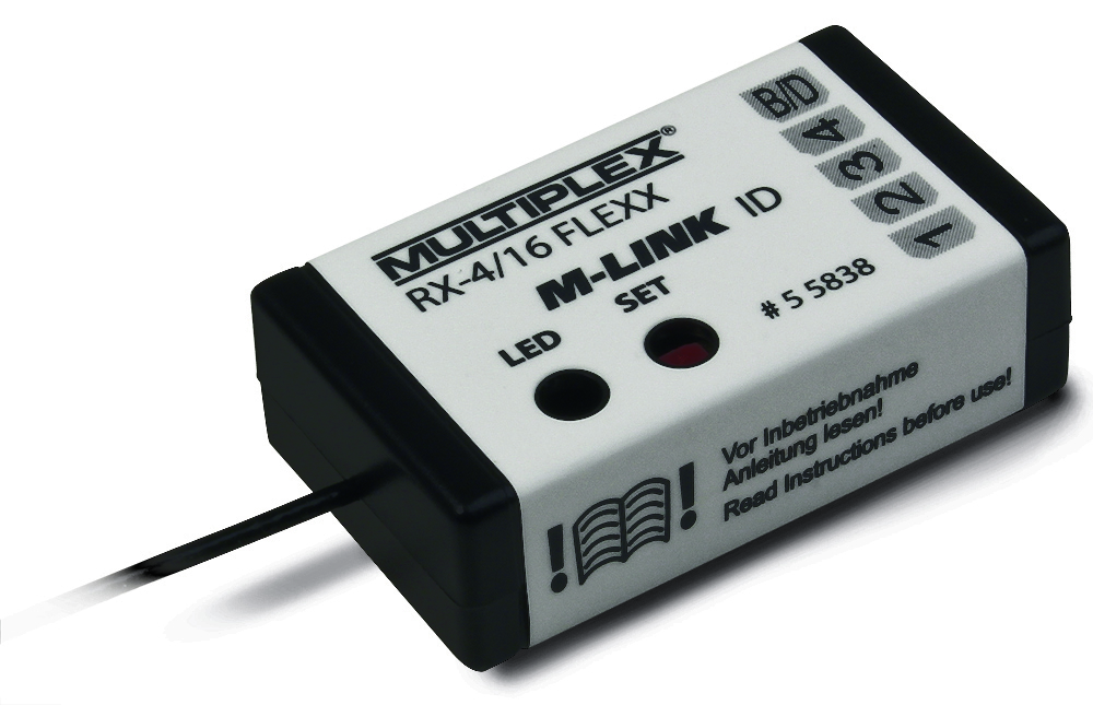 Empfänger RX-4/16 FLEXX M-LINK ID | Multiplex | # 55838