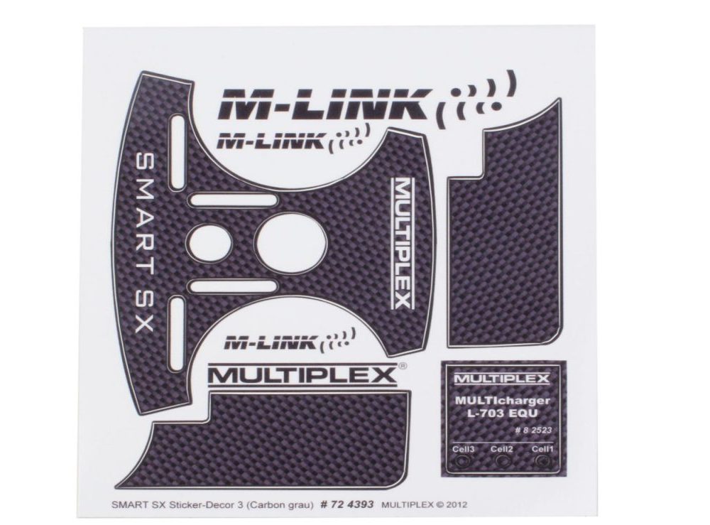 Dekorbogen Smart SX Dekor 3 | Multiplex | # 724393