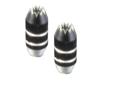 Knüppelgriffe Alu kurz schwarz ROYAL COCKPIT SMART | Multiplex | # 75305