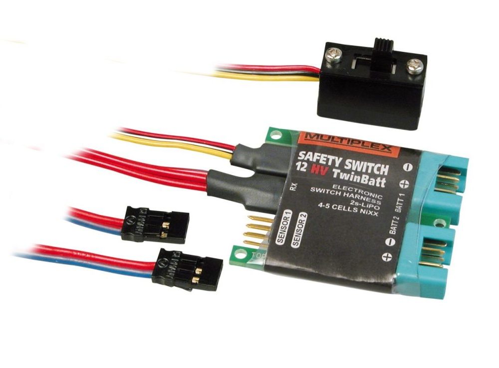 SAFETY-SWITCH 12HV TwinBatt | Multiplex | # 85009