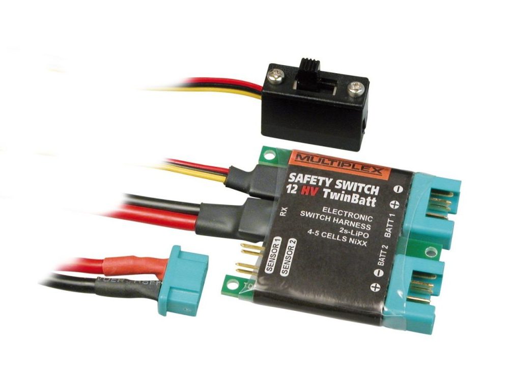 SAFETY-SWITCH 12HV TwinBatt (M6) | Multiplex | # 85010