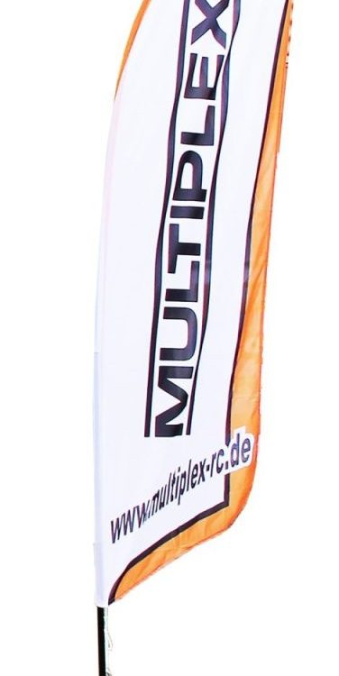 MPX-Beachflag mit Bodenhalterung | Multiplex | # 859050