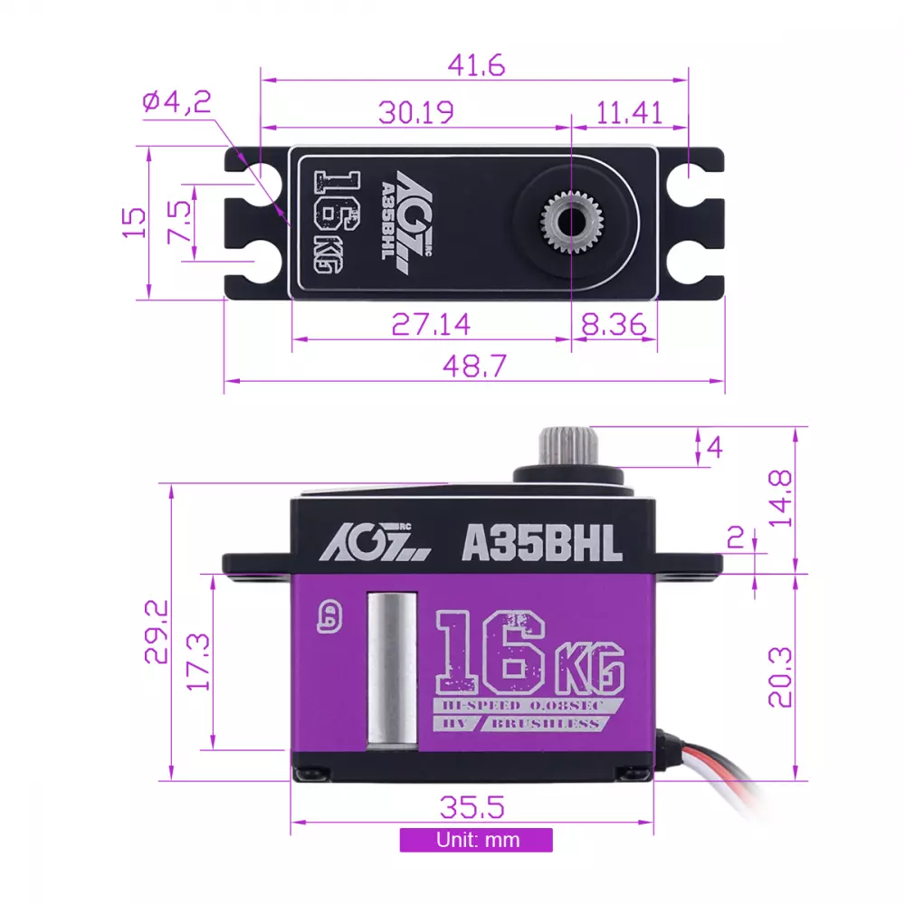 AGF-RC Servo | # A35BHL