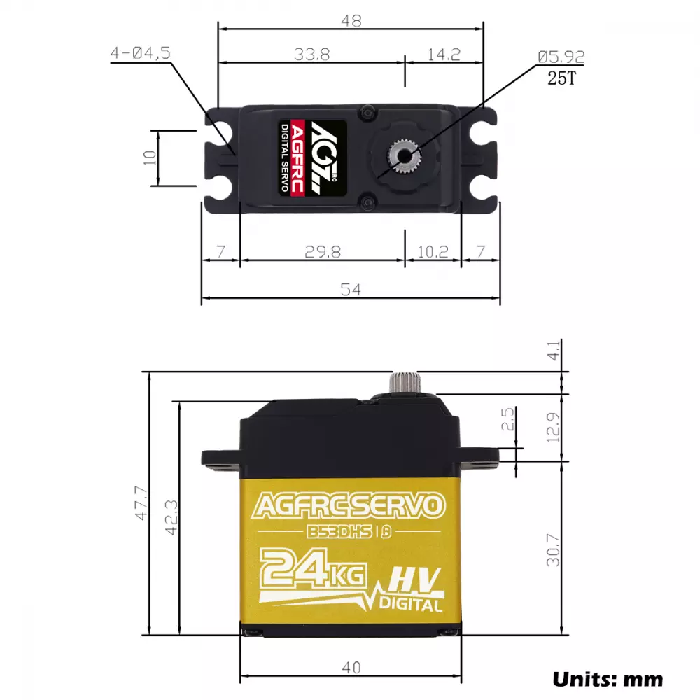AGF-RC Servo | # B53DHS