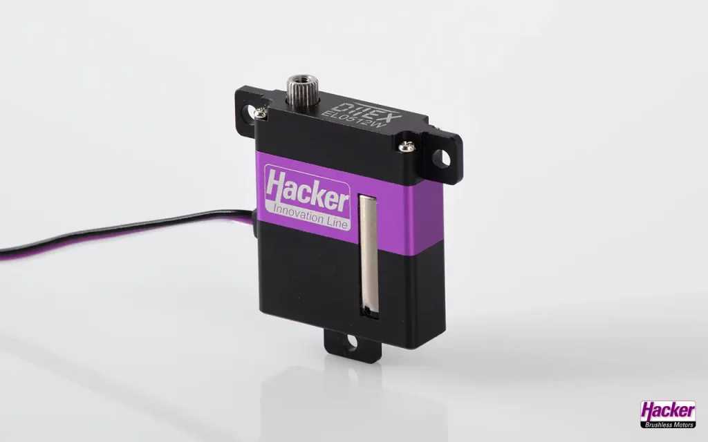 DITEX EL0512W | 30x10x35.5mm | 60Ncm | Flächenservo | Hacker # 51000512