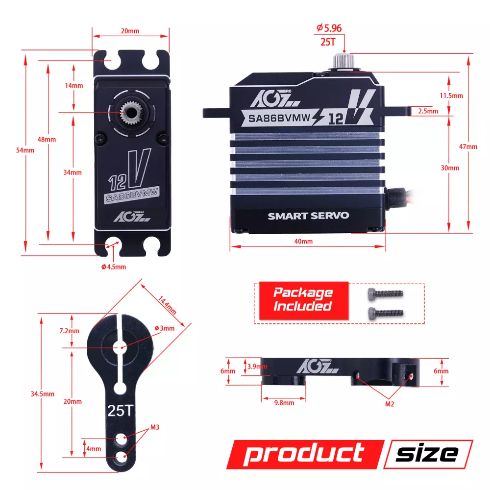 AGF-RC SA86BVMW Servo | # SA86BVMW