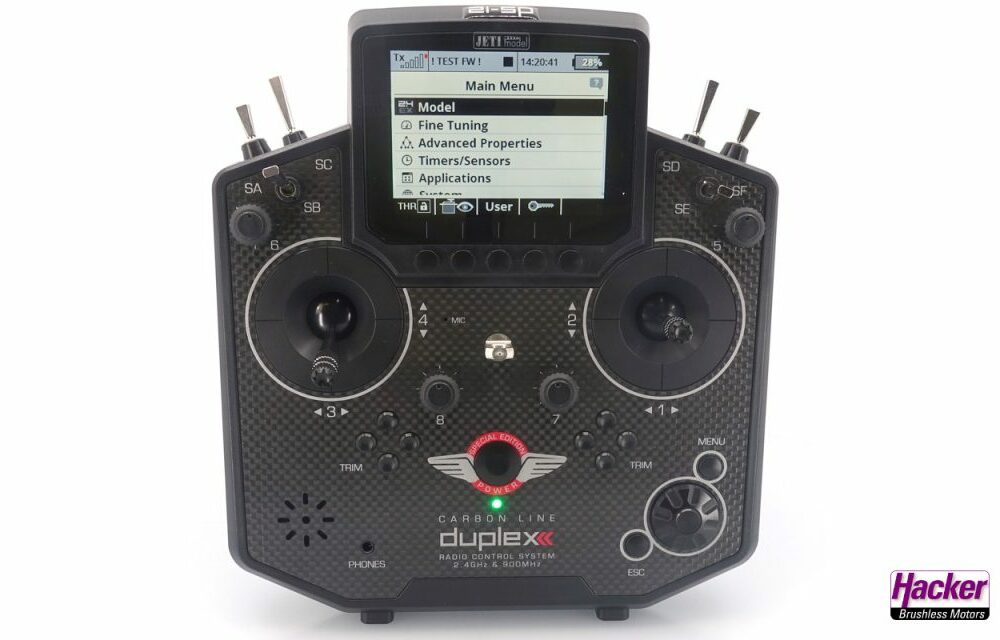 Handsender DS-12 Special Edition Carbon Black Multimode | # 80001697