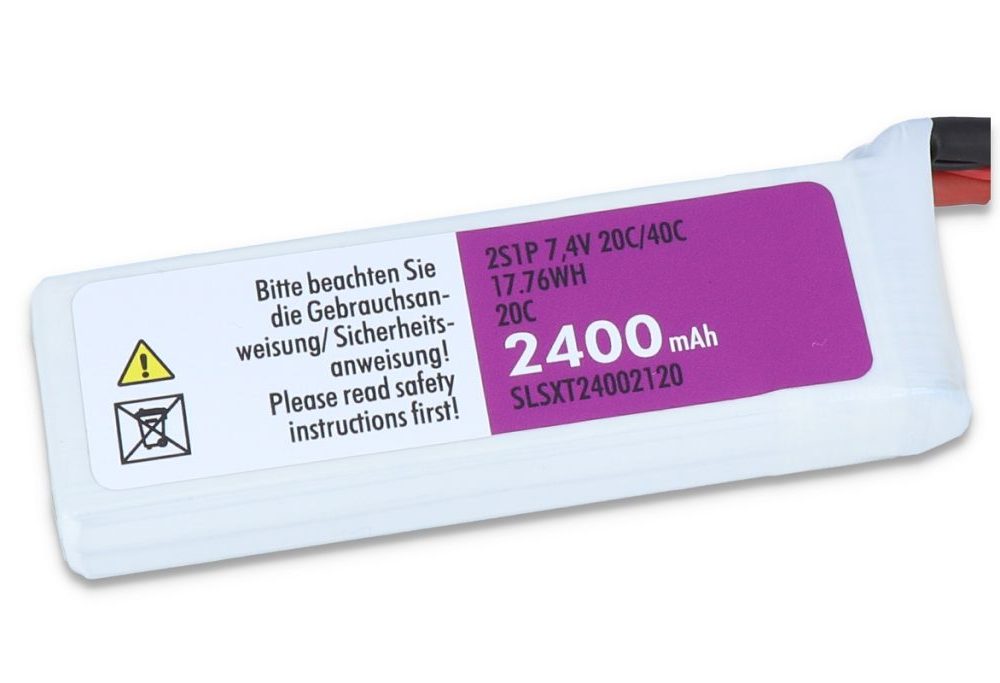 SLS XTRON 2400mAh 2S1P 7,4V 20C/40C | # SLSXT24002120