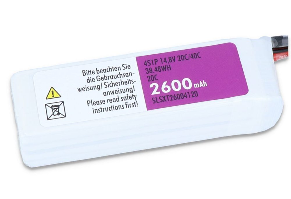 SLS XTRON 2600mAh 4S1P 14,8V 20C/40C | # SLSXT26004120