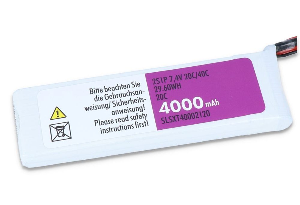SLS XTRON 4000mAh 2S1P 7,4V 20C/40C | # SLSXT40002120