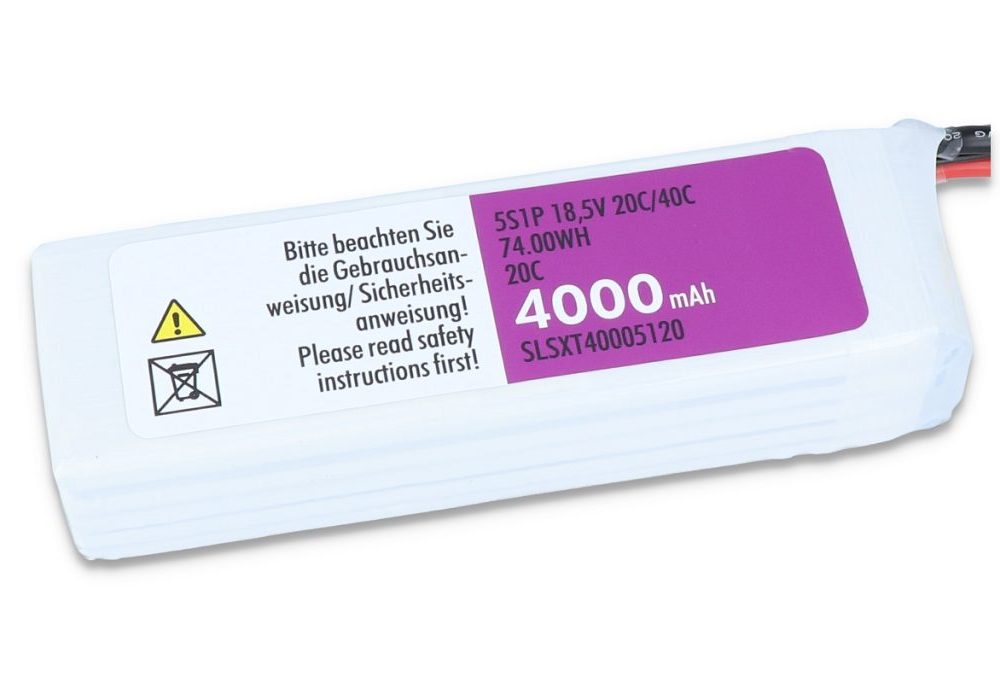 SLS XTRON 4000mAh 5S1P 18,5V 20C/40C | # SLSXT40005120