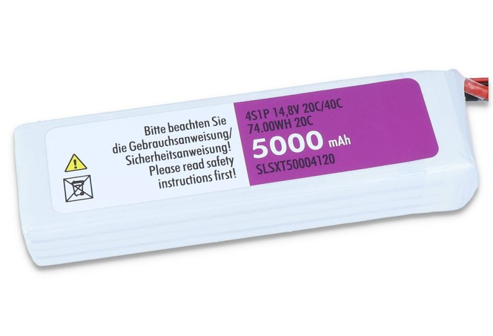 SLS XTRON 5000mAh 4S1P 14,8V 20C/40C | # SLSXT50004120