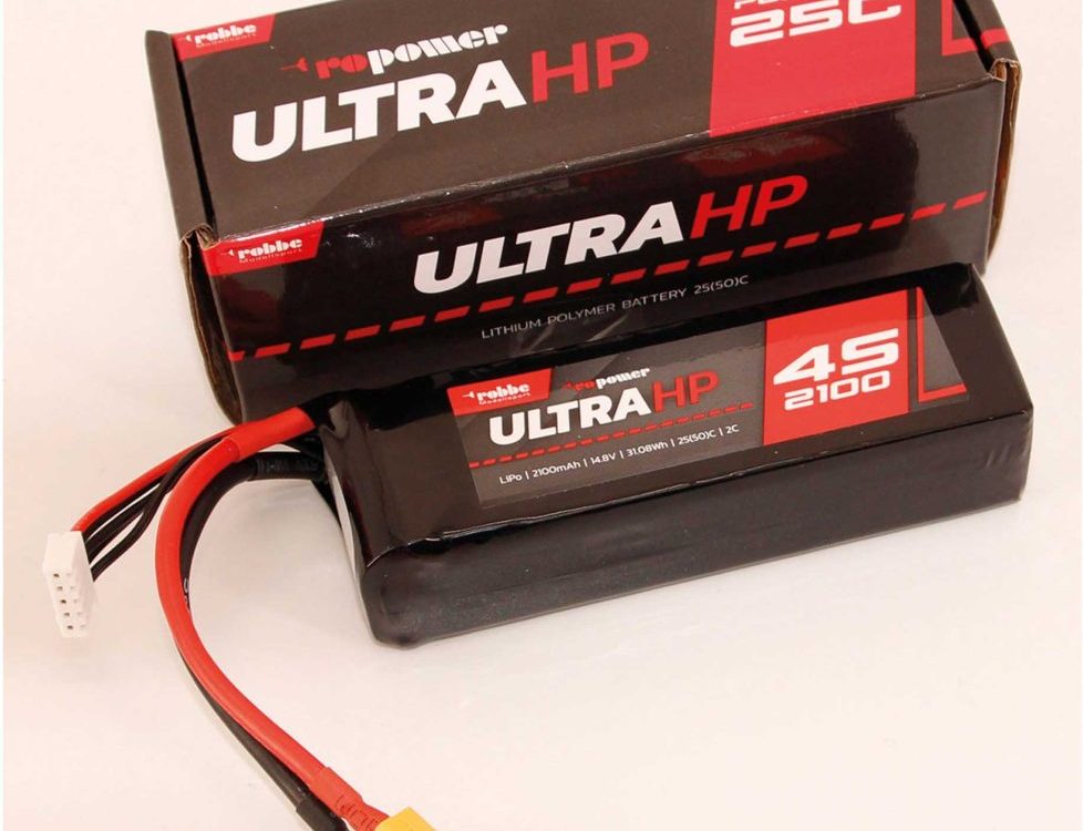 Robbe Modellsport RO-POWER ULTRA HP 2100MAH 14,8 VOLT 4S 25(50)C LIPO AKKU | # 7338