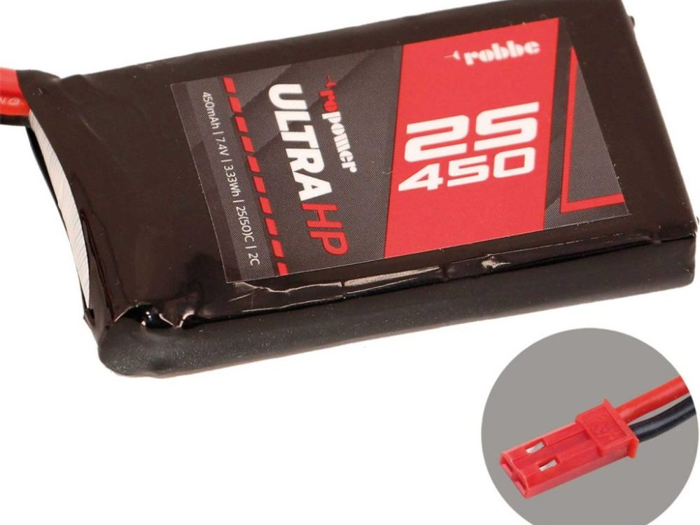 Robbe Modellsport RO-POWER ULTRA HP 450MAH 7,4 VOLT 2S 25(50)C LIPO AKKU | # 7321