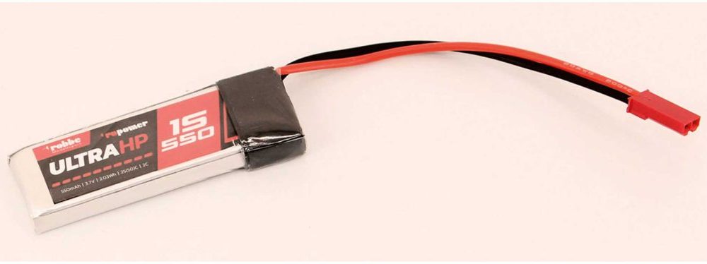 Robbe Modellsport RO-POWER ULTRA HP 550MAH 3,7 VOLT 1S 25(50)C LIPO AKKU | # 7323