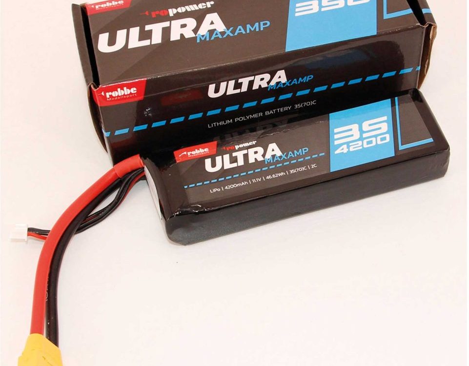 Robbe Modellsport RO-POWER ULTRA MAXAMP 4200MAH 11,1 VOLT 3S 35(70)C LIPO AKKU Xt-90 | # 7369