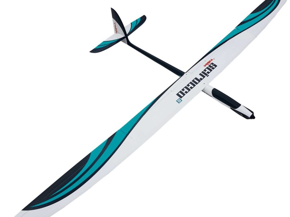 Robbe Modellsport SCIROCCO S 3,75M ARF (Petrol) VOLL-GFK HOCHLEISTUNGSSEGLER MIT 4-KLAPPENFLÜGEL | # 2668