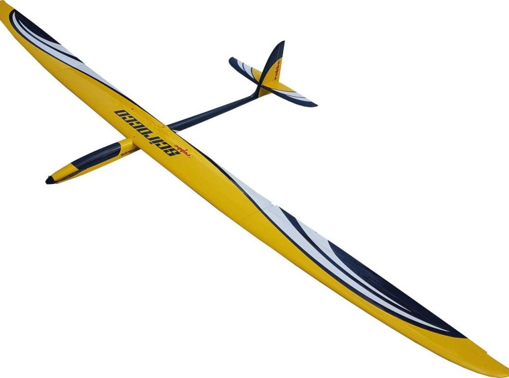 Robbe Modellsport SCIROCCO L 4.0M PNP (Gelb) Voll-GfK HOCHLEISTUNGSSEGLER MIT 4-KLAPPENFLÜGEL | # 2671