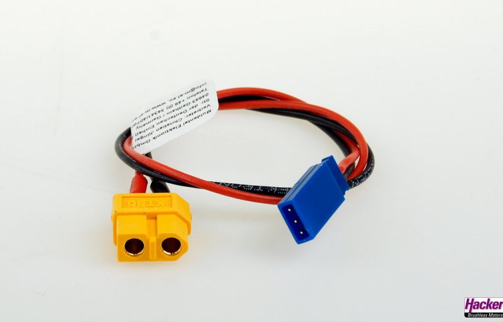 Akkuladekabel XT60-Buchse / JR-Stecker | # 26058828