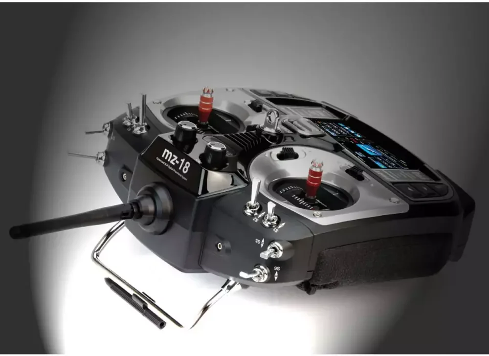 GRAUPNER MZ-18 HOTT EINZELSENDER 2,4Ghz FERNSTEUERUNG | #  S1005.77