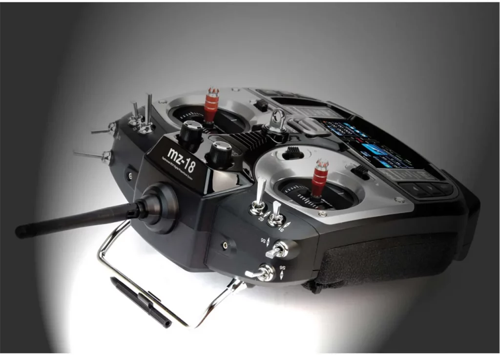 GRAUPNER MZ-18 HOTT EINZELSENDER 2,4Ghz FERNSTEUERUNG #S1005.77