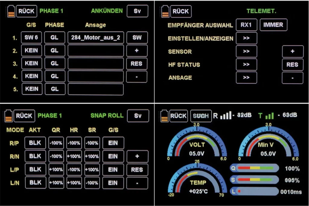 GRAUPNER MZ-24 PRO HOTT Einzelsender 2.4Ghz Fernsteuerung #S1006.PRO.77