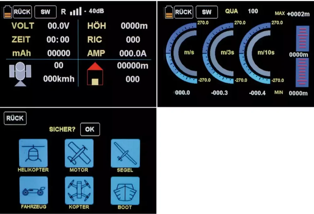 GRAUPNER MZ-24 PRO HOTT Einzelsender 2,4Ghz Fernsteuerung | #  S1006.PRO.77