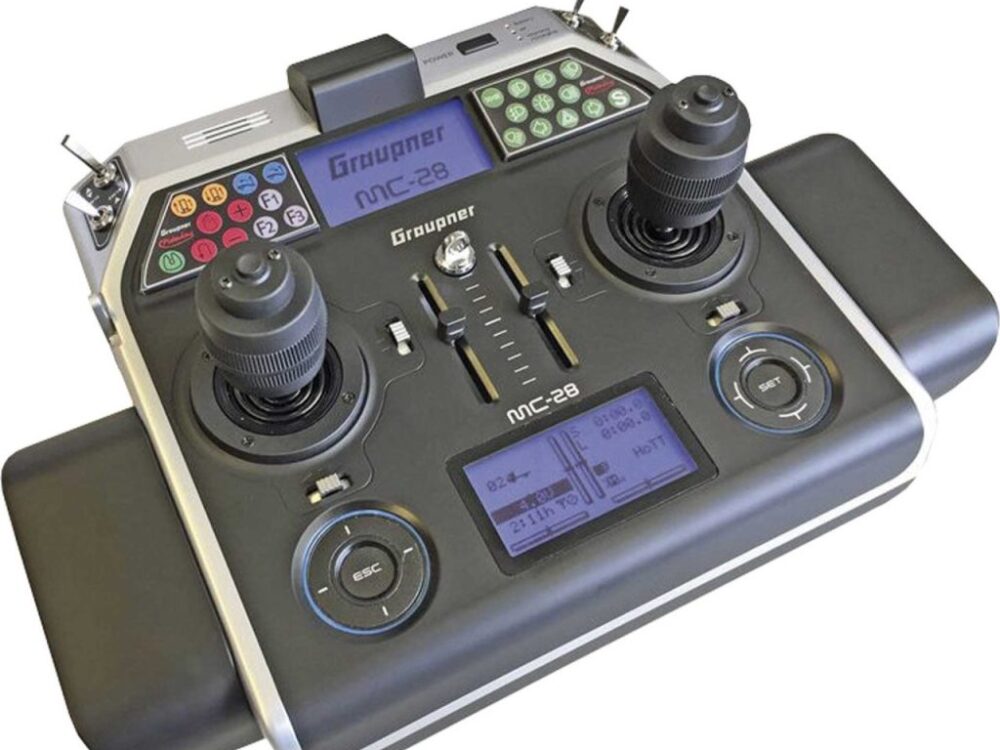 GRAUPNER MC-28 HOTT 4D Steuerknüppel 2,4Ghz Fernsteuerung | #  S1033.77