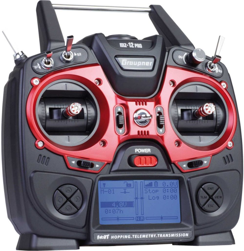 GRAUPNER MZ-12 PRO HOTT Einzelsender 2,4Ghz Fernsteuerung | #  S1002.PRO.77