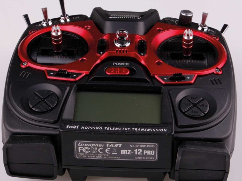 GRAUPNER MZ-12 PRO HOTT Einzelsender 2,4Ghz Fernsteuerung | #  S1002.PRO.77