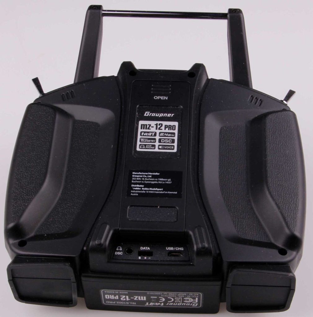 GRAUPNER MZ-12 PRO HOTT Einzelsender 2.4Ghz Fernsteuerung #S1002.PRO.77