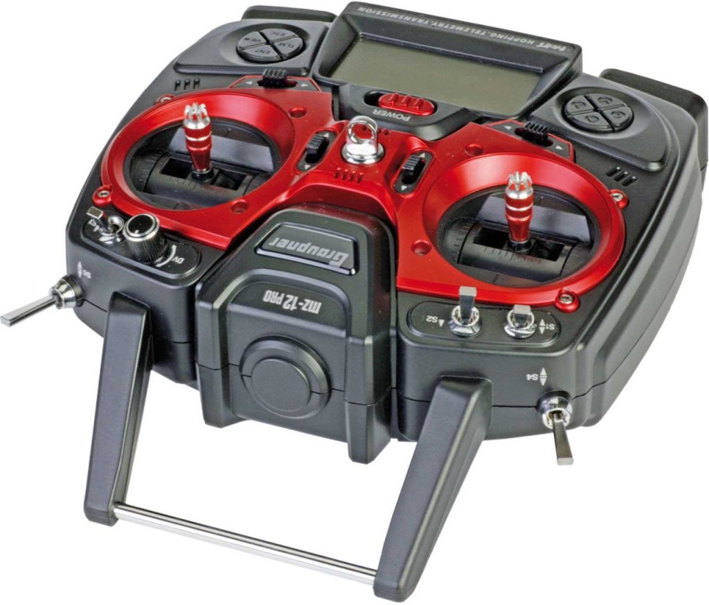 GRAUPNER MZ-12 PRO HOTT Einzelsender 2.4Ghz Fernsteuerung #S1002.PRO.77