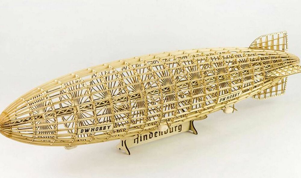 Simprop Holzbausatz Zeppelin Hindenbu, #0253294