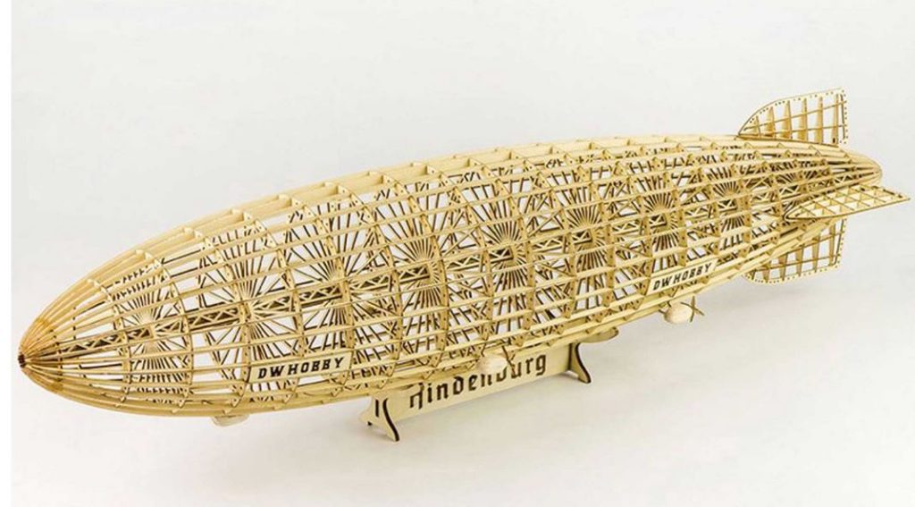 Holzbausatz Zeppelin Hindenbu #0253294