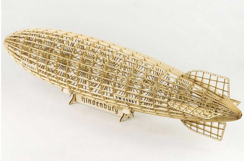 Holzbausatz Zeppelin Hindenbu #0253294