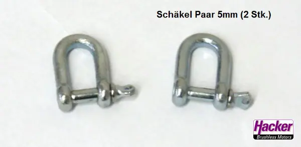 Para-RC Schäkel 5mm (2er-Satz), #67002104