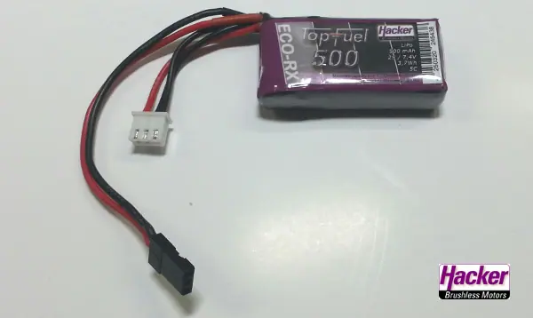 TopFuel LiPo 5C ECO-RX 500 2S | # 20500216
